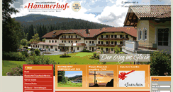 Desktop Screenshot of hammerhof.de